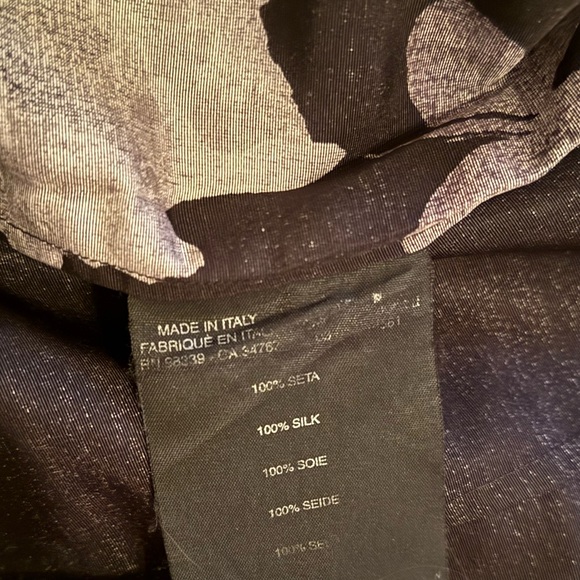 Prada Floral Printed Silk Faille Shirt Fall 2022 - Picture 5 of 7